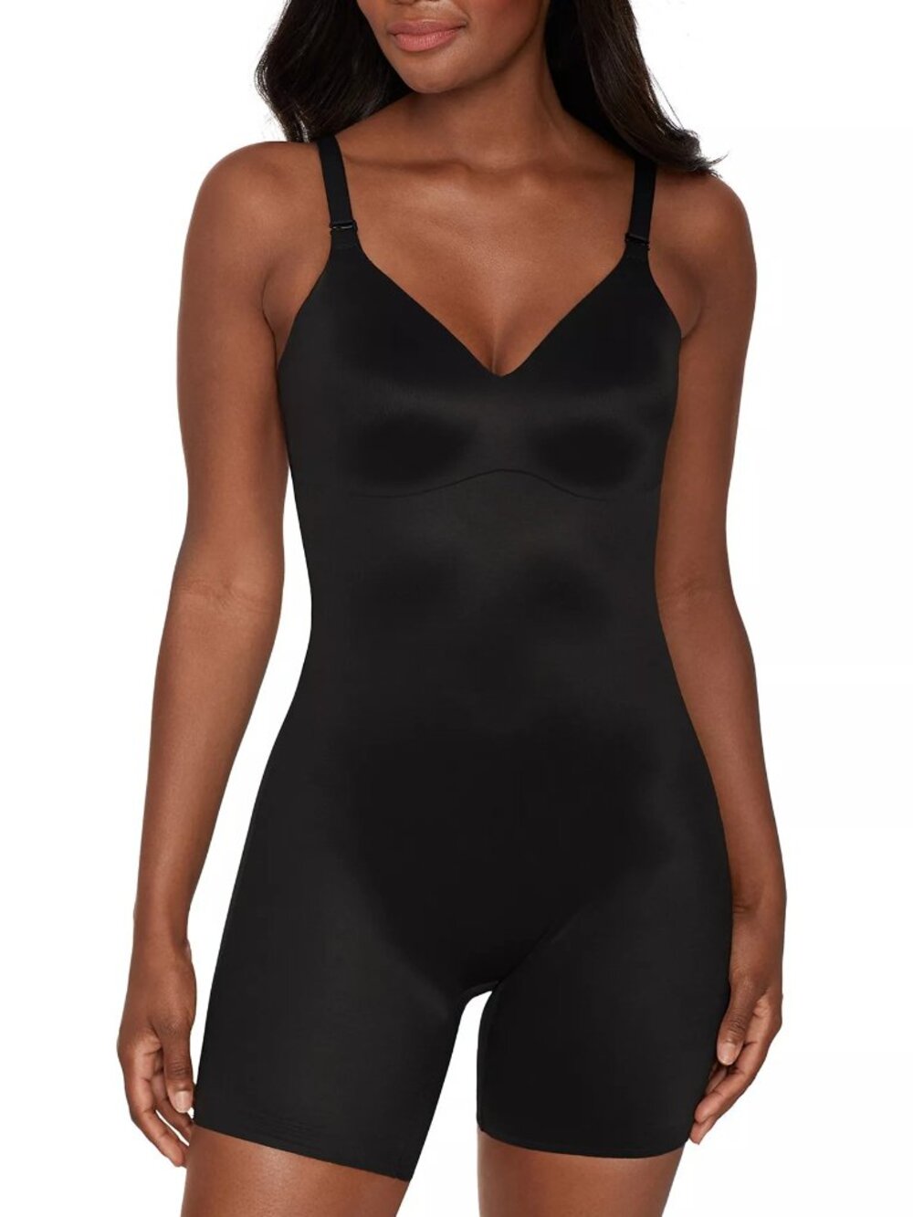 #2395 Miraclesuit Shapewear Show Stopper Low Back All-In-One Bike Short 2442